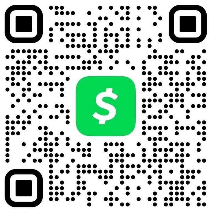 Cash App donation QR code